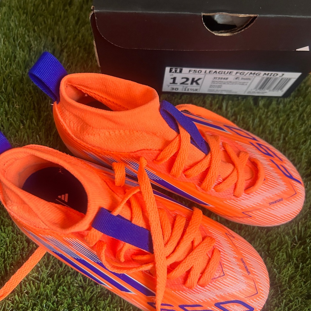 Kids Adidas F50 League Cleats